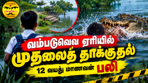 ஏரியில் முதலைத் தாக்குதல்….. 12 வயது பாடசாலை மாணவன் உயிரிழப்பு!!